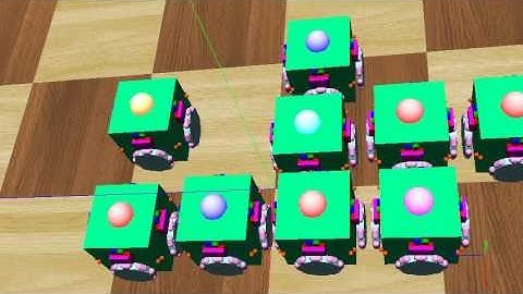 self-assembly process of swarm intelligence