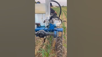 Corn fertilization - good tools and machinery make work more efficient