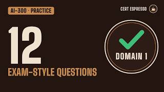 Full AI-300 Practice Questions: Domain 1 (MLOps Infrastructure) | 12 Explained Update