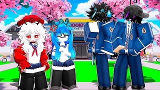 ATRAPADOS EN UNA ESCUELA JAPONESA EN BROOKHAVEN!! 😱😱 