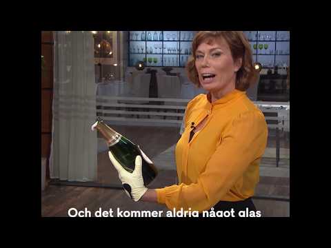 Video: Hur Man öppnar En Flaska Champagne Med Ett Svärd