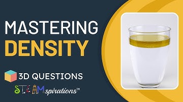 Mastering Density: Water vs. Cooking Oil Experiment | 3-D Questions from Steamspirations
