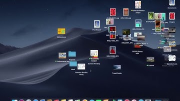 Stacks in macOS Mojave