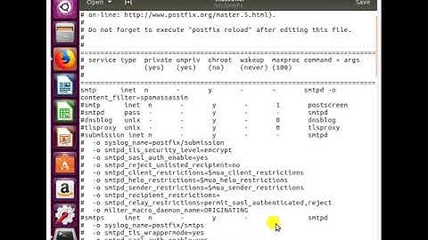 Configurar Spamassassin en Postfix