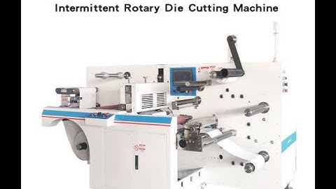 DCIA-350 Rotary Label Die Cutting Machine-Max.Speed 120m/min