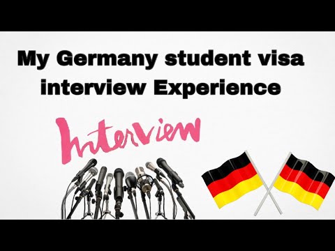 Story Time : My Germany Student Visa Interview for Masters Experience ...