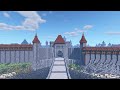 Let&#39;s build a Medieval City | Episode 5: The city walls are complete | Minecraft Timelapse