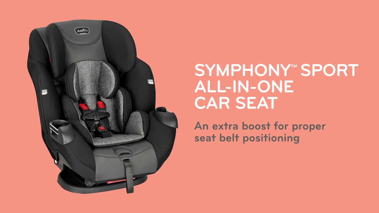 Porter Evenflo Symphony Convertible Car Seat 