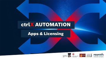 [EN] Bosch Rexroth ctrlX AUTOMATION | #4 Apps & Licensing