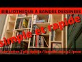 FABRICATION D UNE BIBLIOTHEQUE POUR BANDES DESSINEES EN EPICEA / UN TUTO SIMPLE ET RAPIDE POUR TOUS