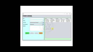 Demo - Membuat CRUD Sederhana Java Netbeans MySql | #PloKoding #shorts