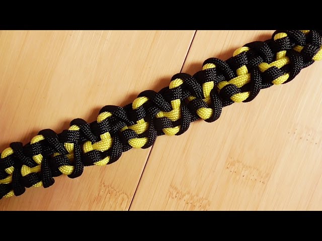 How To Make A Paracord Bracelet With Two Colors With Buckle at Rachel