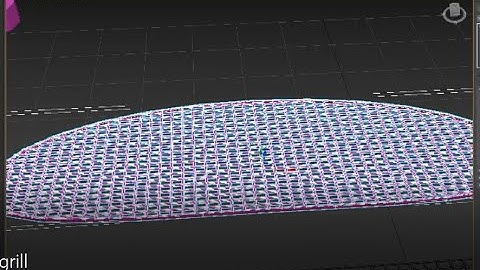 3Ds Max simple Car grill tutorial