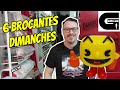 Geeklye 6 brocantes jouets vintages figurines  star wars pop kiki dvd 45 tours goodies etc