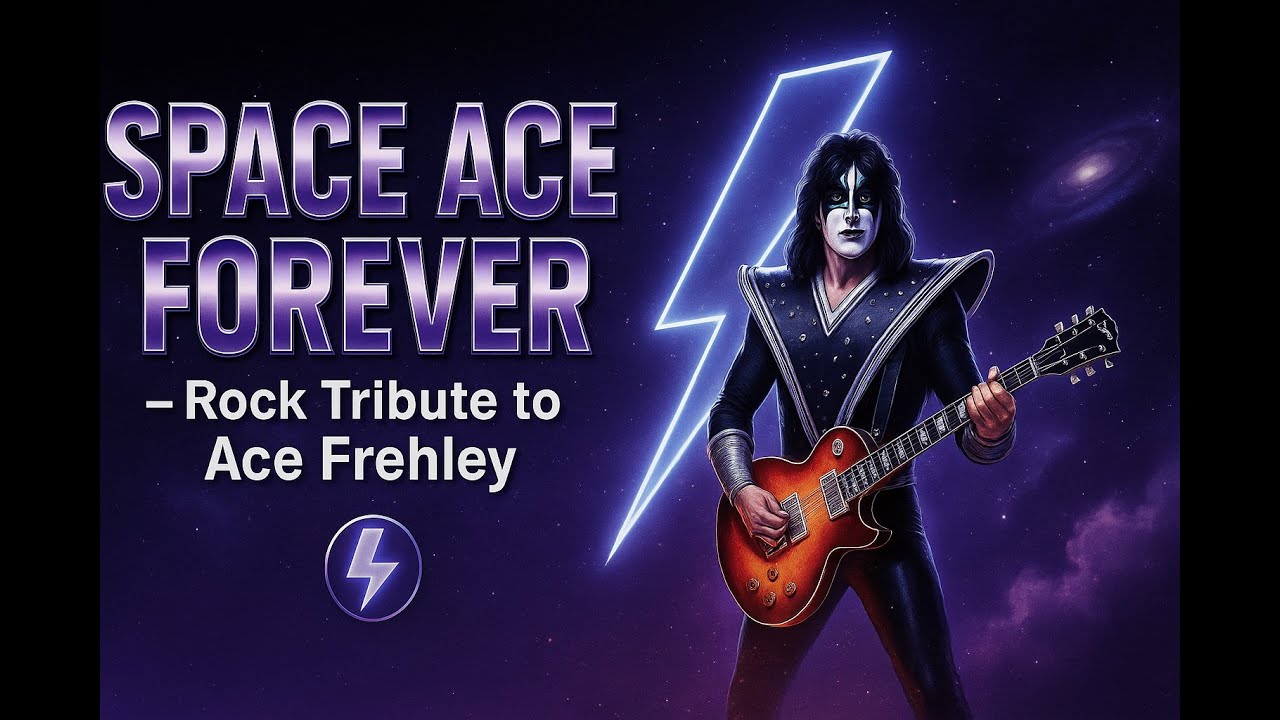 🚀R.I.P. Ace Frehley - Space Ace Forever | A Rock Tribute Song ⚡ | The Marc Ryder Project