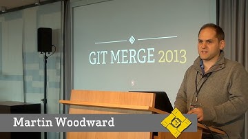 Git Merge • Git in VisualStudio (Martin Woodward)