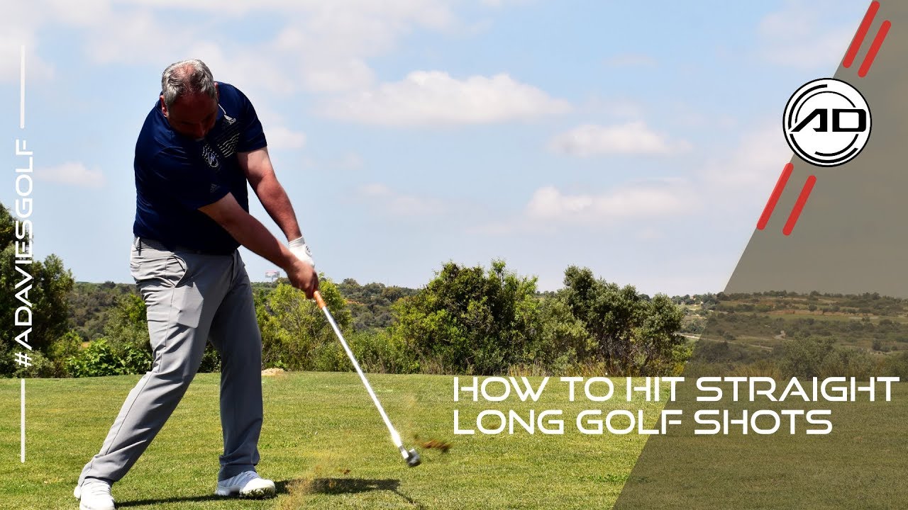 Golf How To Hit Straight Long Golf Shots YouTube