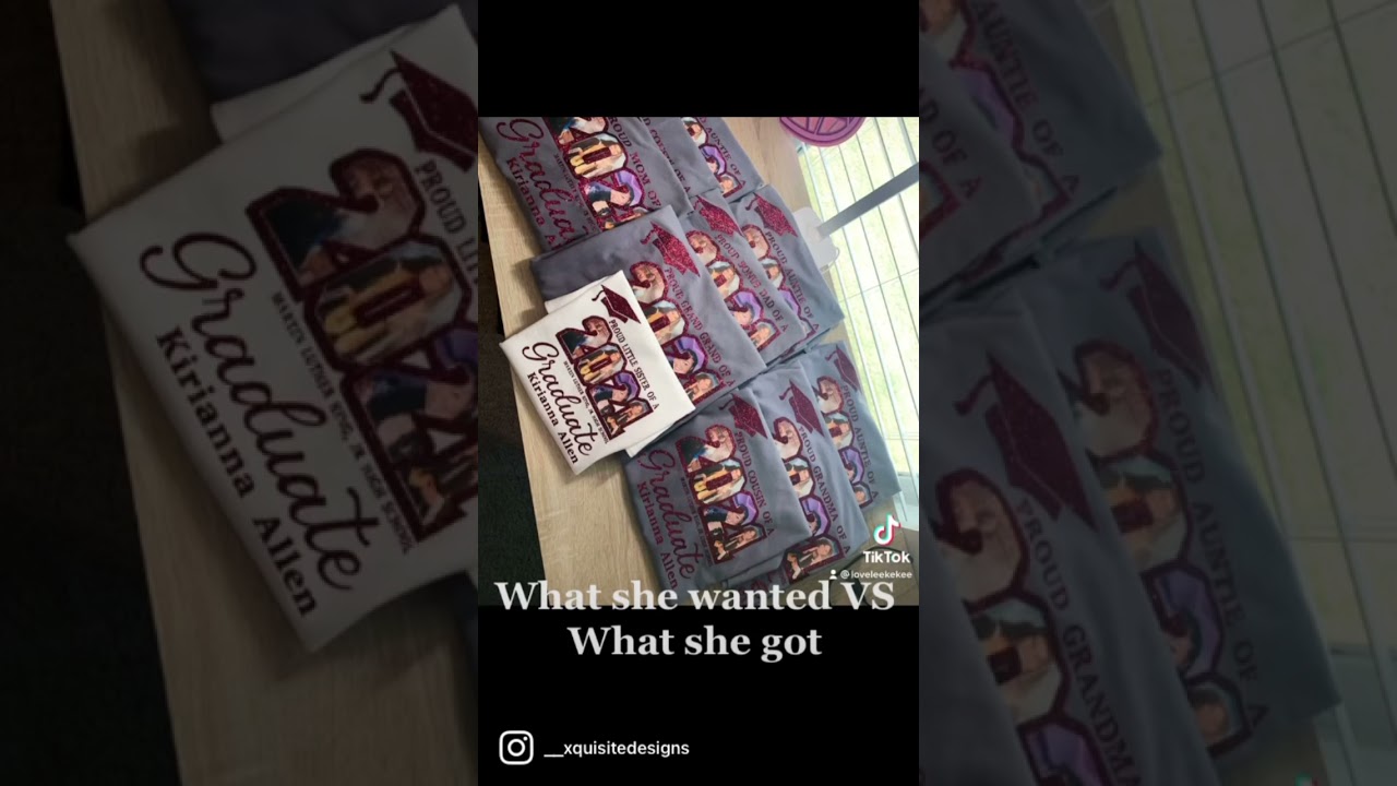 These Graduation shirts were a hit !! 🎓