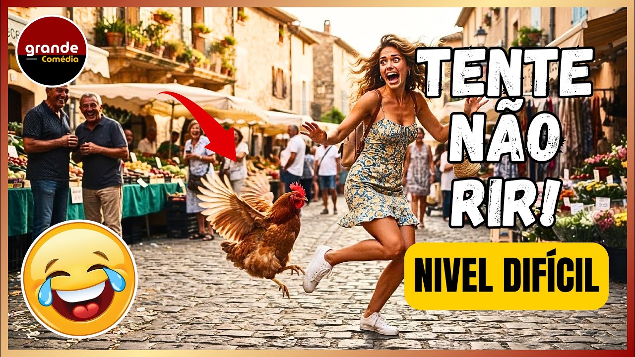 Será que ela vai escapar dessa? 😂 - Ep. 04 / TENTE NÃO RIR!