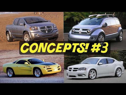 5 Dodge Concept Cars That Almost Made It // PART 3!
