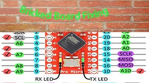 Arduino Pro-Micro Bricked, fixing boot loader