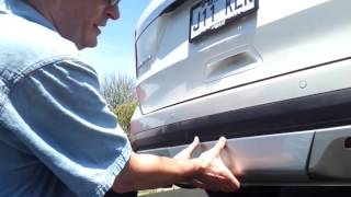 Ford explorer 2016 Tow cover plate removal