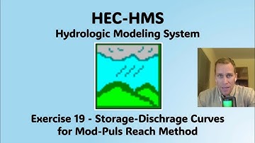 HEC HMS Exercise 19 - Storage-Dischrage Curves for Mod-Puls Reach Method