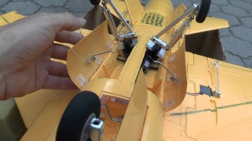 RC Lander F-16 HRAF - Build part 4