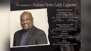 Celebration of Life: Pastor Pierre-Eddy Laguerre