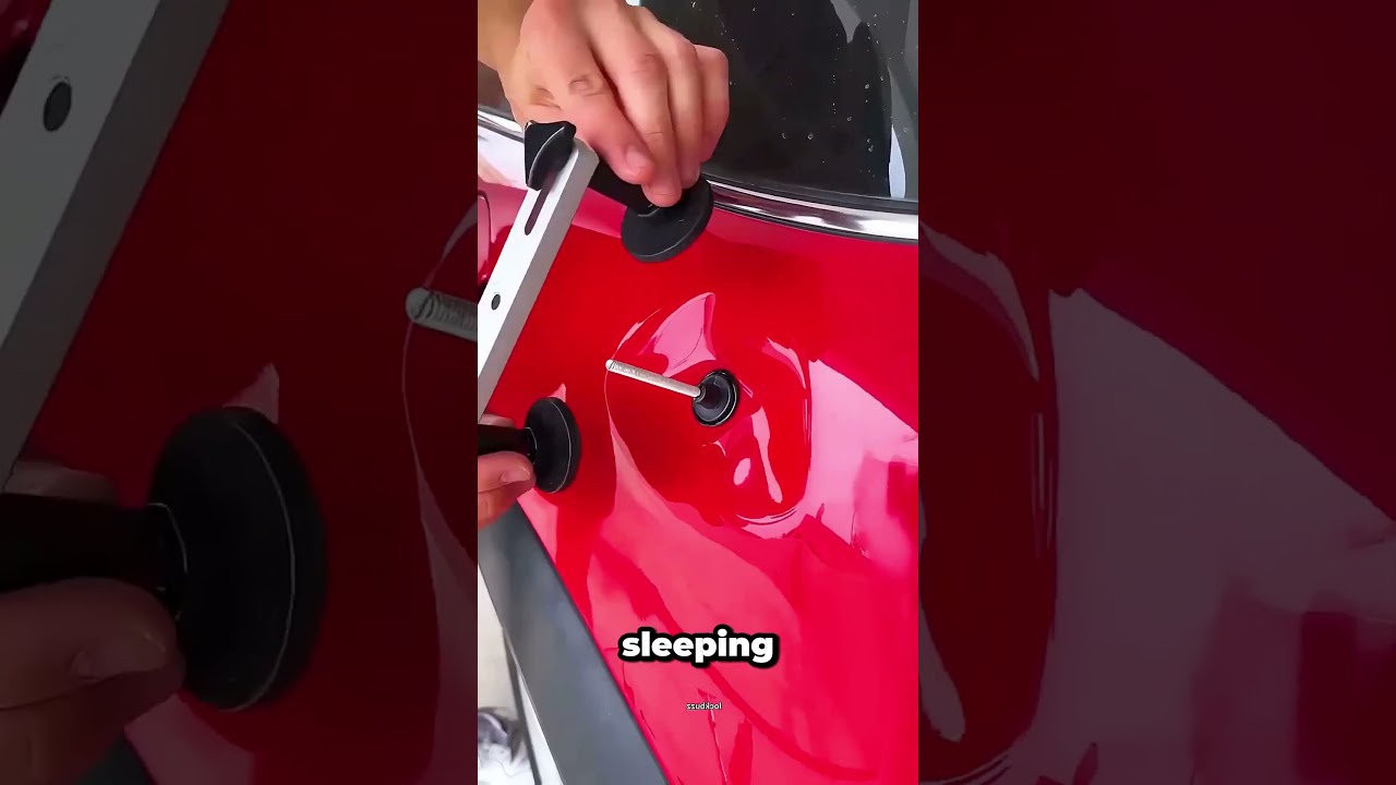 How To Fix A Car Dent In Seconds 