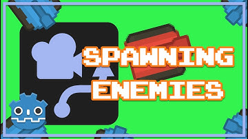 How to spawn enemies outside a moving camera in godot