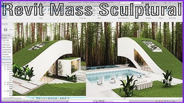 Revit Mass Aesthetic Sculptural Architecture Tutorials