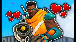 Muselk HATES Baptiste! ft. Bazza - Overwatch