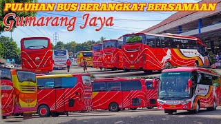 Download lagu GEGER❗PULUHAN BUS PADANG GUMARANG JAYA BERANGKAT dari Terminal Bus Kampung Rambutan MUDIK2023PADANG