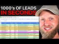 How to EASILY Find 1000s of Leads Using THIS Lead Finder