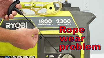 This Recoil Starter Problem Will Stop Your Generator After 200 Hours Of Running