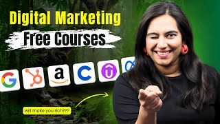 FREE Digital Marketing Courses With CERTIFICATIONS That You Should Do In 2024 🔥