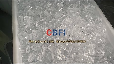 CBFI 5 tons air cooling tube ice machine with separate electric box special design for client