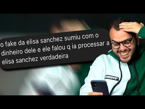 DEU 5 MIL REAIS PRO FAKE DA ELISA SANCHEZ