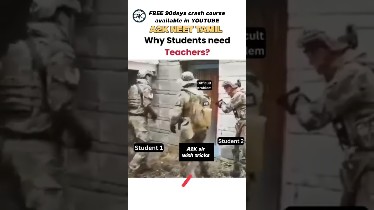 Vanga Nanga irukom ☺️ physics nalae A2K Sir than 