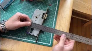 How to replace a mortise lock   euro cylinder ￼