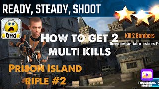 Ready, Steady, Shoot, Sniper Strike Special Ops mission #2- Prison Island (rifle/zone 16) screenshot 5