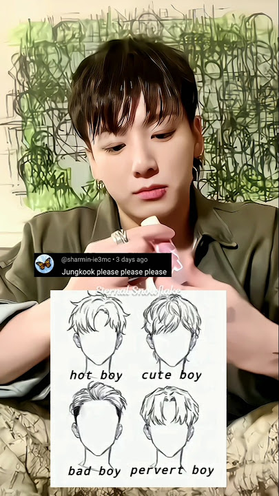 Jungkook in different hairstyle✨️ #bts #jungkook #jk #army #fyp #trending