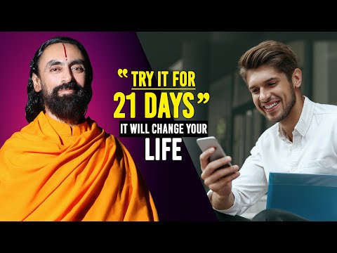 TRY IT FOR 21 DAYS! 99 SUCCESSFUL PEOPLE HAVE THIS HABIT | Swami Mukundananda