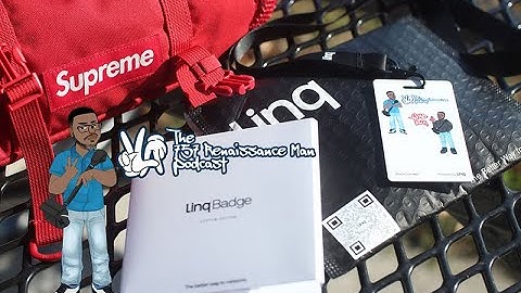 Custom Linq Badge - unboxing and first impressions!