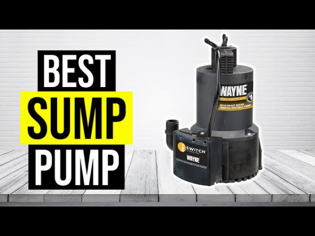 Best Sump Pump 2024 ⬆️ TOP 5 ✓ 