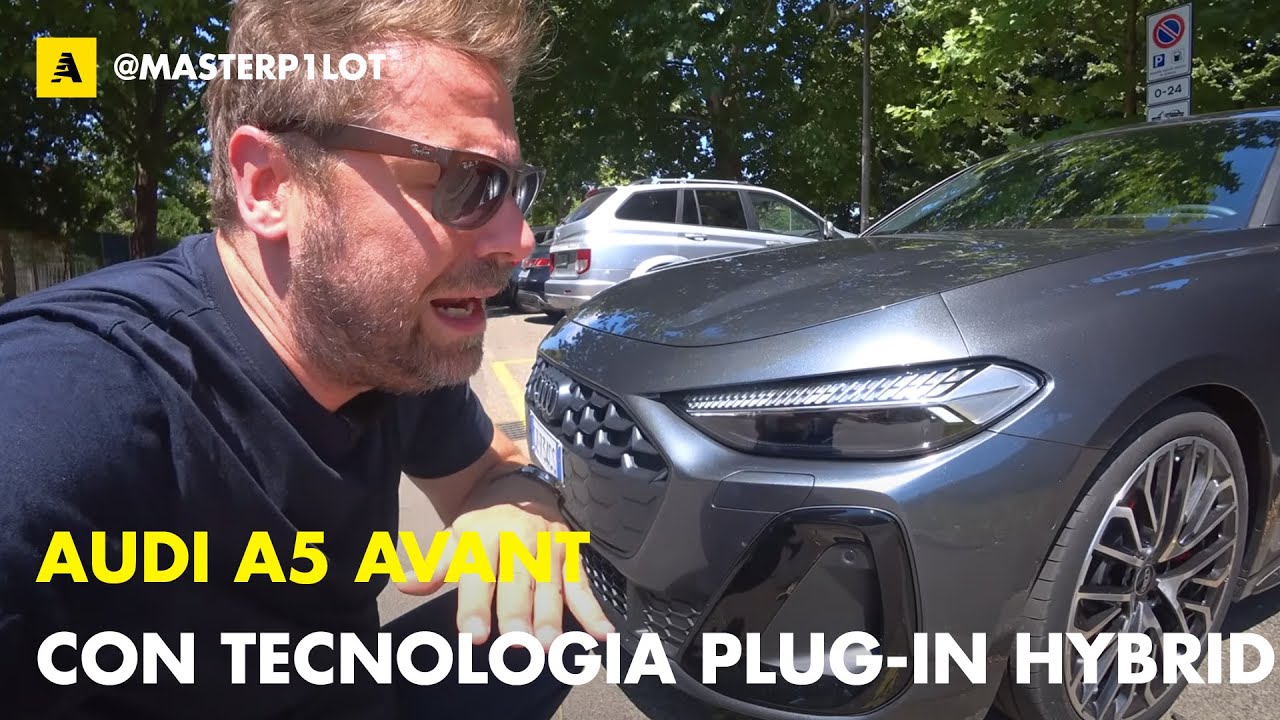 Nuova AUDI A5 Avant e-hybrid 2025 ... | OK non è DIESEL ma plug-in 367 CV non è male... ⚠️ (VLOG)