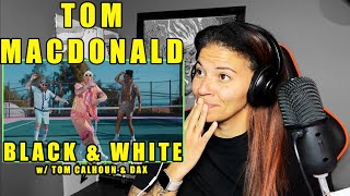 Tom MacDonald, Adam Calhoun & Dax - Black & White | Reaction