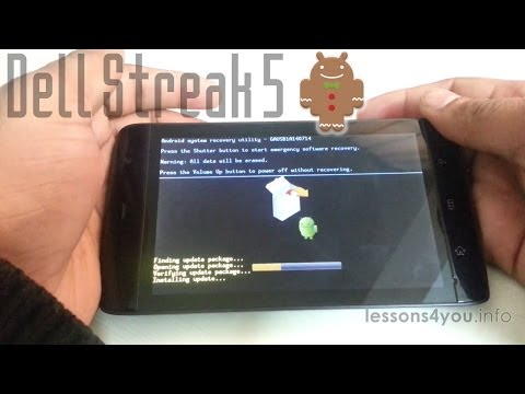 How to Install Android 2.3.3 on Dell Streak 5