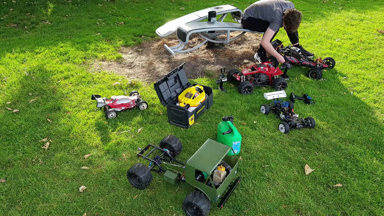 RC car afternoon in the park YouTube